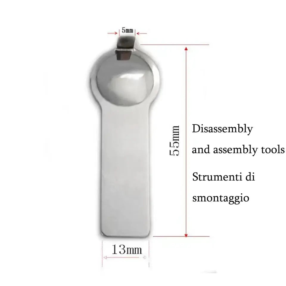 ZAKOL Stainless Steel Italian Charm Bracelet Opening Tools Set for Jewelry Making Diy Craft