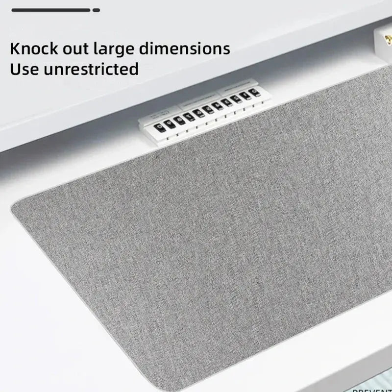 Cotton And Linen Rubber XXL Mouse Pad Large Desk Mat For Gaming PC Keyboard Computer Desk Pad