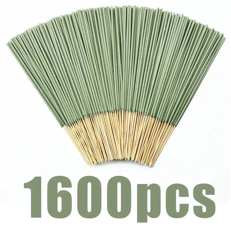 Clean And Low Powder White Sage Bamboo Stick Incense 22cm Long For Home Hotel Yoga Studio