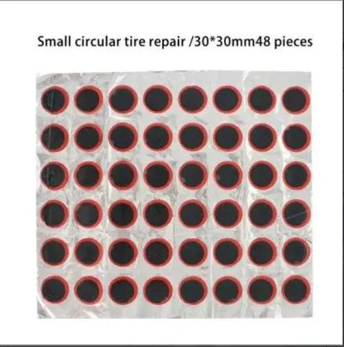 Glue Free Tire Patch Kit For Bicycle Puncture Repair 30 20 10 Pack Quick Drying Tire Patches