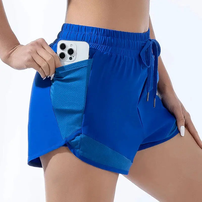 VivaFlex Women's QuickDry Lightweight Fitness Shorts For Yoga Running And Gym Training