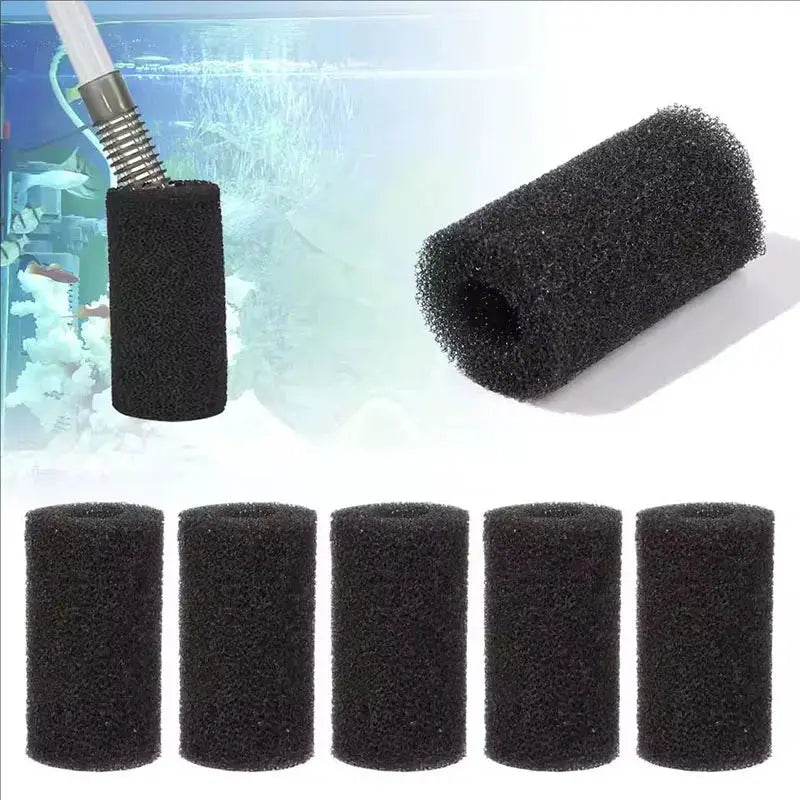 Biochemical Aquarium Filter Sponge Set 4 Or 8 Pieces For Fish Tank Inlet Water Pre Filter Replacement Cartridge