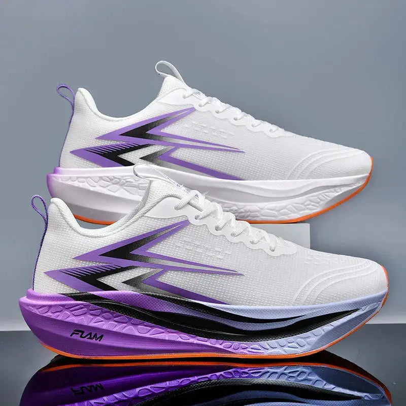 Unisex Marathon Running Shoes Breathable Lightweight Sneakers For Men And Women With Carbon Board