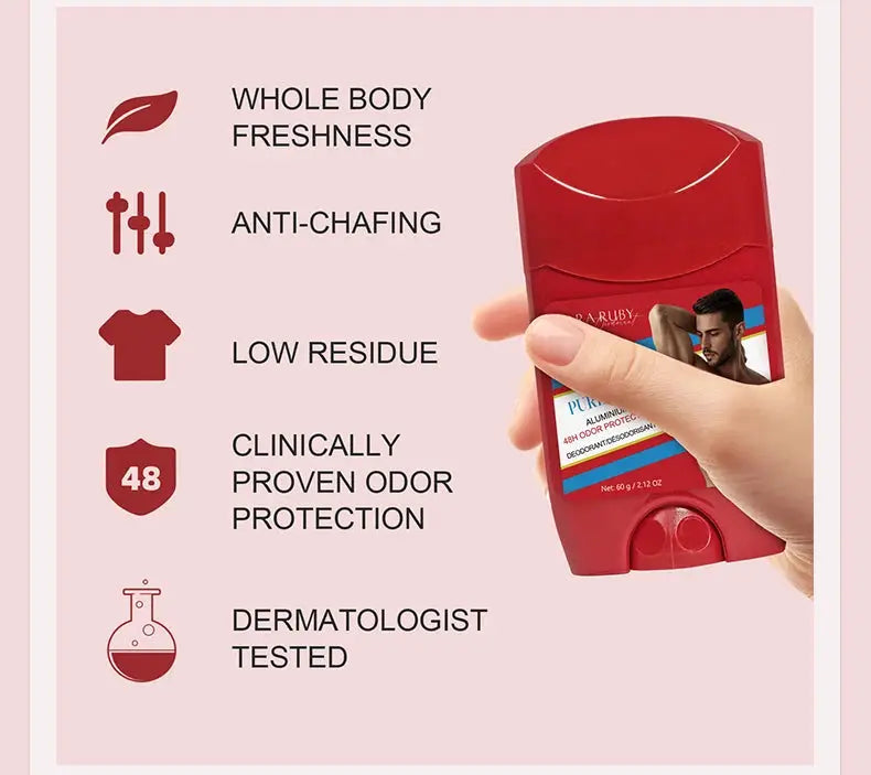 Old Spice Sandalwood Deodorant for men, red aluminum-free stick with long-lasting odor protection