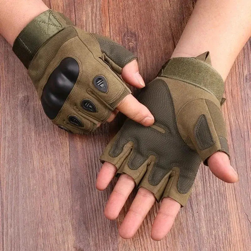 Half Finger Tactical Gloves For Men Outdoor Military Style For Shooting Hunting Airsoft Cycling Motorcycle