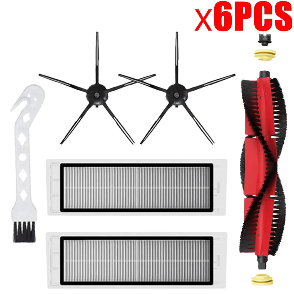 Xiaomi Roborock S5 Max S6 S6 MaxV Vacuum Cleaner Replacement Kit Roller Brush HEPA Filter Mop Cloth Spare Parts