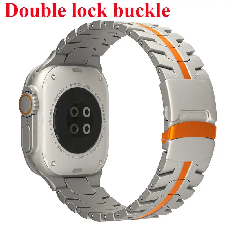 Stainless Steel Strap For Apple Watch Series 11 10 9 8 SE 3 46mm 45mm 42mm 44mm Metal Bracelet Band For iWatch Ultra 3/2/1 49mm