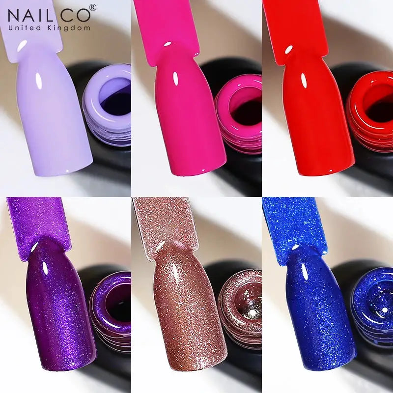 NAILCO 283 Colors Gel Nail Polish Kit Ultra Long Lasting UV Gel Varnish With 30 Day Shine
