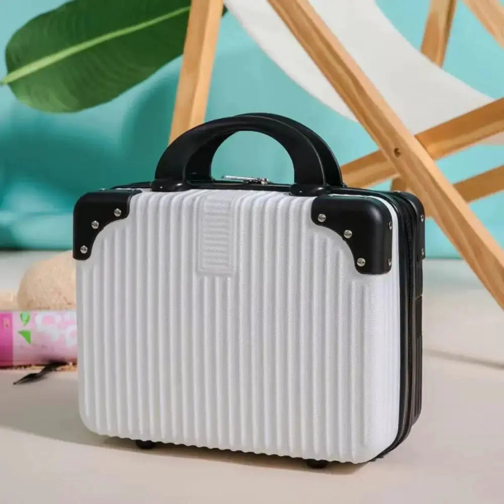 VoyageLite 14 Inch Lightweight Travel Cosmetic Case Waterproof Carry On Organizer For Toiletries And Makeup