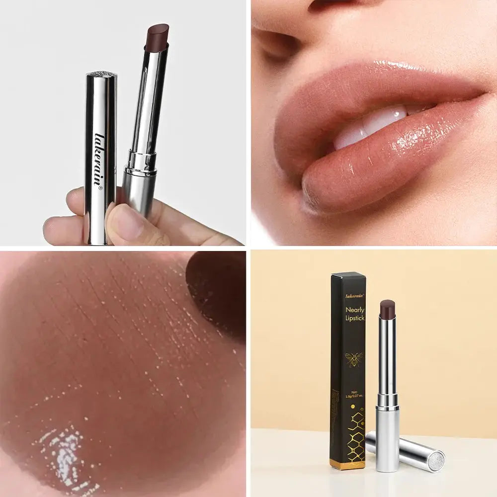 LuxeLips Long Lasting Moisturizing Lipstick Lip Plumper and Exfoliating Lip Care for Hydrated Natural Pigment