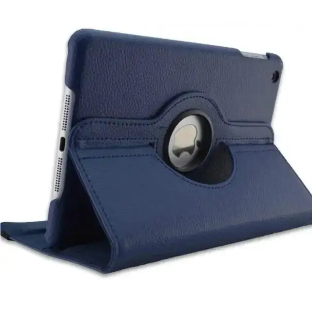 LuxeCase Leather Stand Cover For iPad 9.7, 10.2, 10.9 And 11 Inch Models With Full 360 Degree Rotation