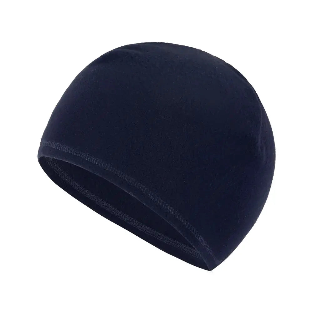 Unisex Warm Winter Skull Cap Polar Fleece Beanie Hat Windproof Outdoor Ski Cap Thick Insulated