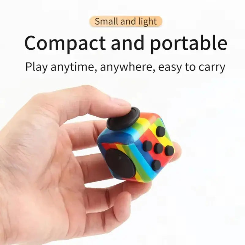 Fidget Cube Antistress Hand Spinner Decompression Toy for Autism ADHD Anxiety Sensory Toys Stress Relief