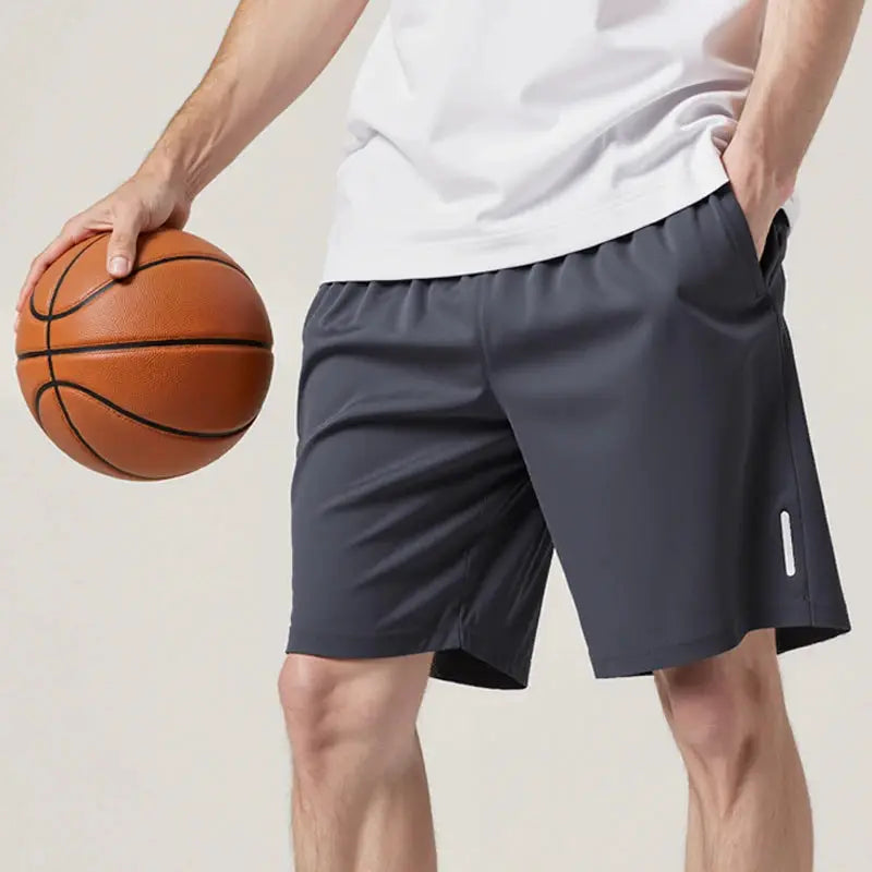 Men Loose Casual Quick Dry Running Shorts For Training And Gym Workout Board Shorts Summer Athletic Bottoms