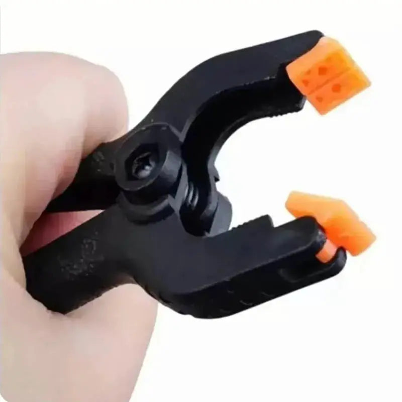 10 Pack 2 Inch Plastic Spring Clamps for Woodworking DIY Projects and Photo Studio Backgrounds