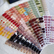 Simples Market semi-cured gel nail wrap sticker sheets in assorted colors and patterns (multi-sheet set)