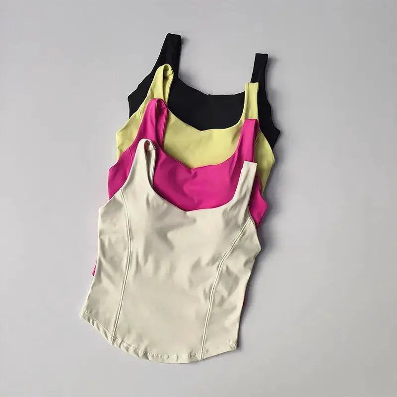 NovaFlex Seamless Sports Bra Crop Top For Women Breathable Nylon Spandex For Running And Workouts