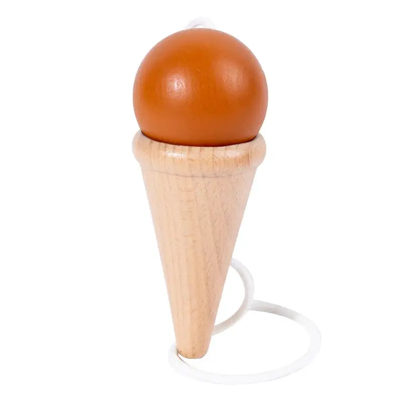 Montessori Wooden Skill Cup and Throw Ball Set Educational Toy for Motor Skills and Cognitive Development