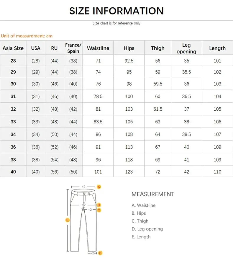 Men's straight pants by Simples Market, 97% cotton stretch, business casual embroidery trousers