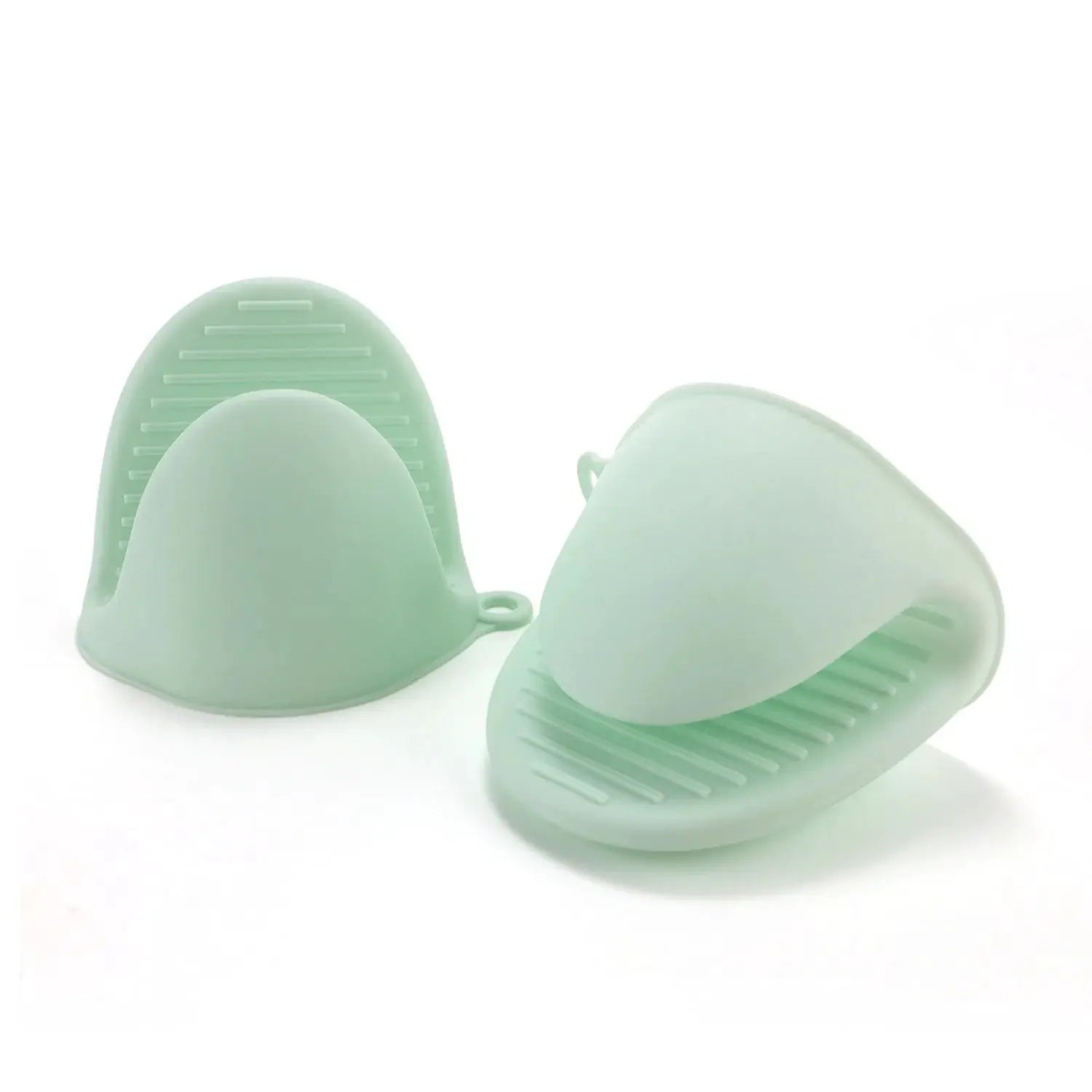 Silicone Heat Resistant Oven Gloves For Microwave And Baking Ovens Thickened Construction