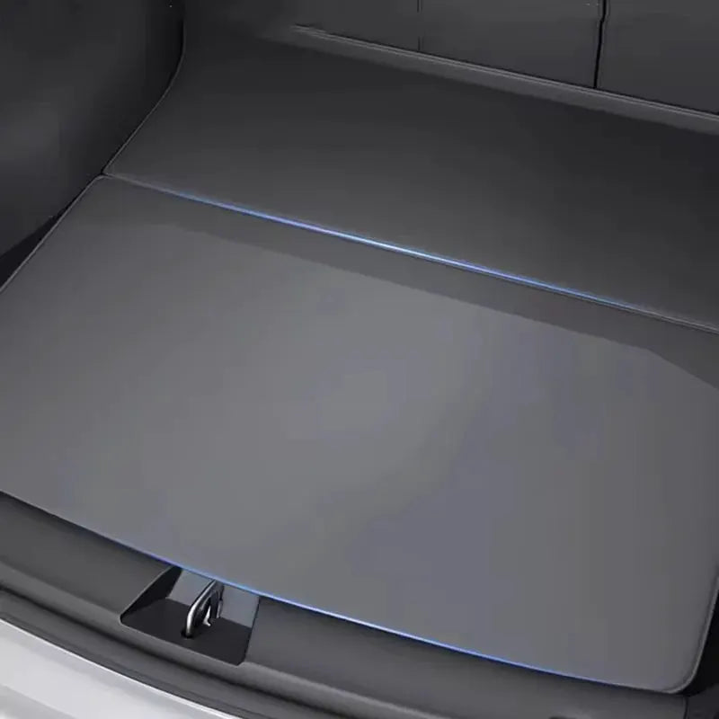 Simples Market Juniper trunk mat for Tesla Model Y with full coverage and side guards