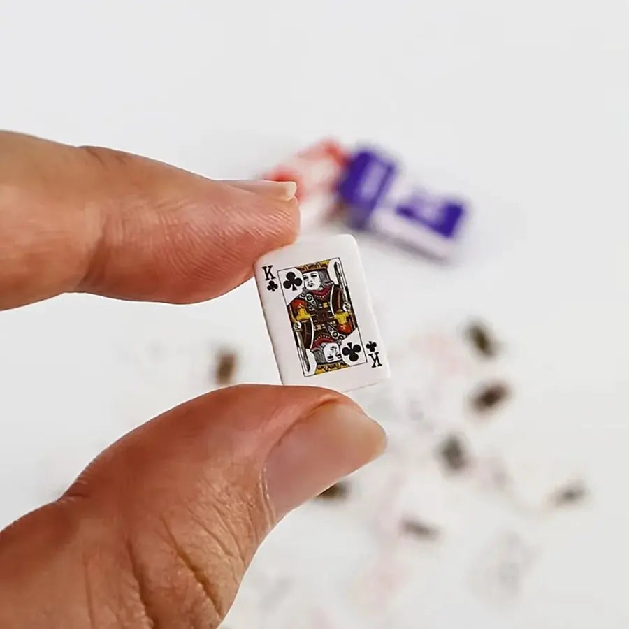 Outdoor Portable Mini Fingertip Playing Cards Set For Travel Parties And Travel Friendly Games 14 Plus