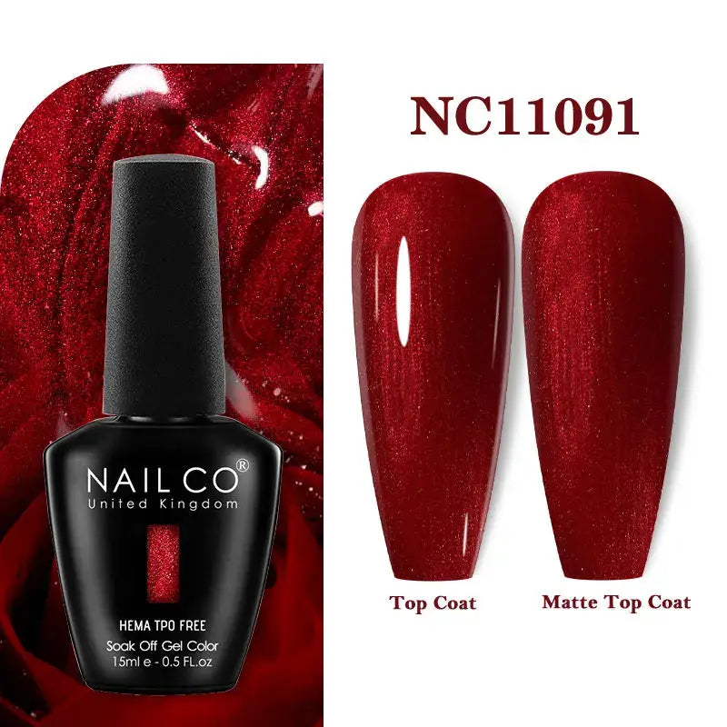 NAILCO 283 Colors Gel Nail Polish Kit Ultra Long Lasting UV Gel Varnish With 30 Day Shine