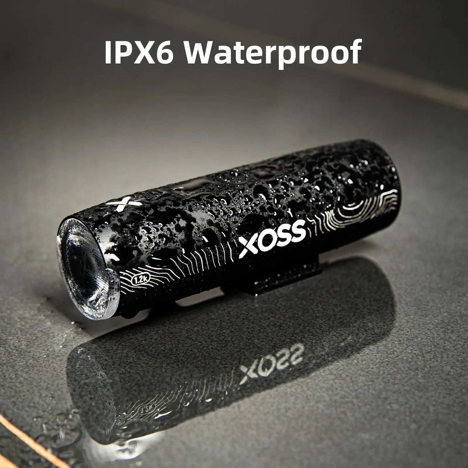 XOSS XL1200 Headlight 1200 Lumens Bike Light Waterproof Rechargeable Front Lamp Aluminum Ultralight