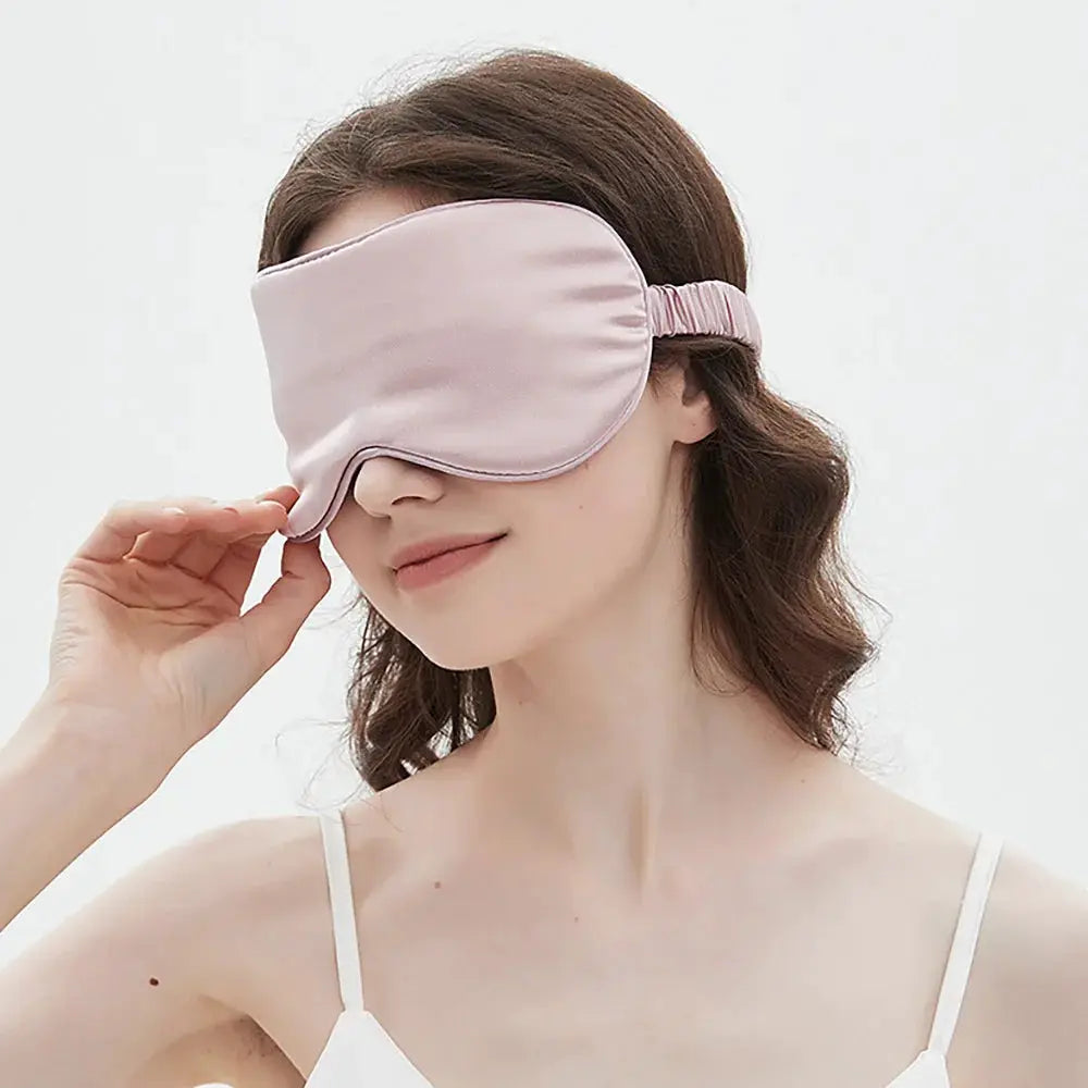 Mulberry Silk Sleep Mask For Men And Women Total Blackout And Skin Friendly Comfort