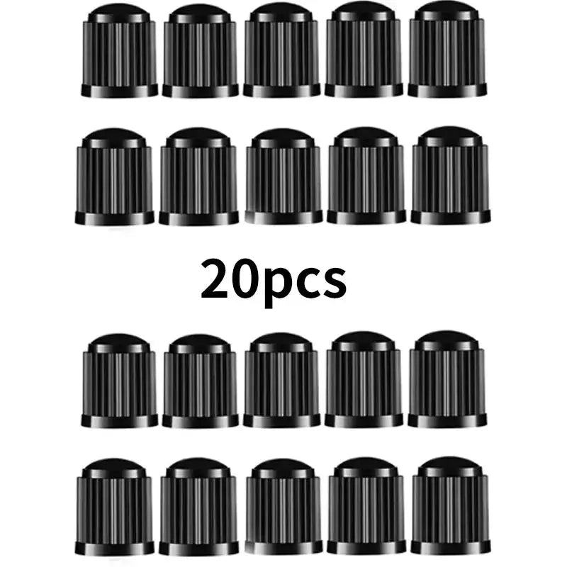 10 Pack Car Tire Valve Caps Dustproof Rim Stem Covers Universal Fit For Car Motorcycle Bicycle