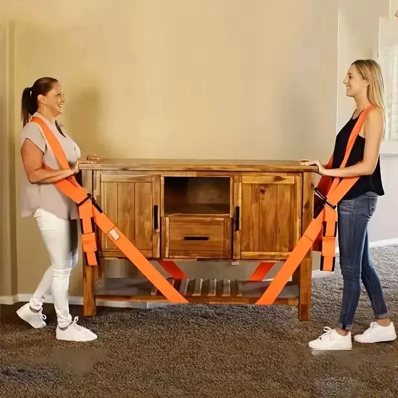 Furniture Handling Straps Moving Heavy Objects Reusable Durable Labor Saving Straps