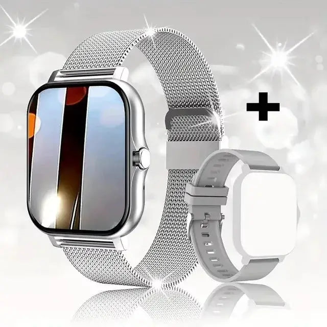 PulseTech 1.83 Inch Waterproof Smartwatch With Sleep Monitoring Pedometer Calls Alerts For IPhone And Android