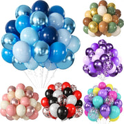 Metallic Pearl Latex Balloons Confetti Gold Set 31 36 37 51 101 Pcs For Birthday Weddings Baby Shower Decor
