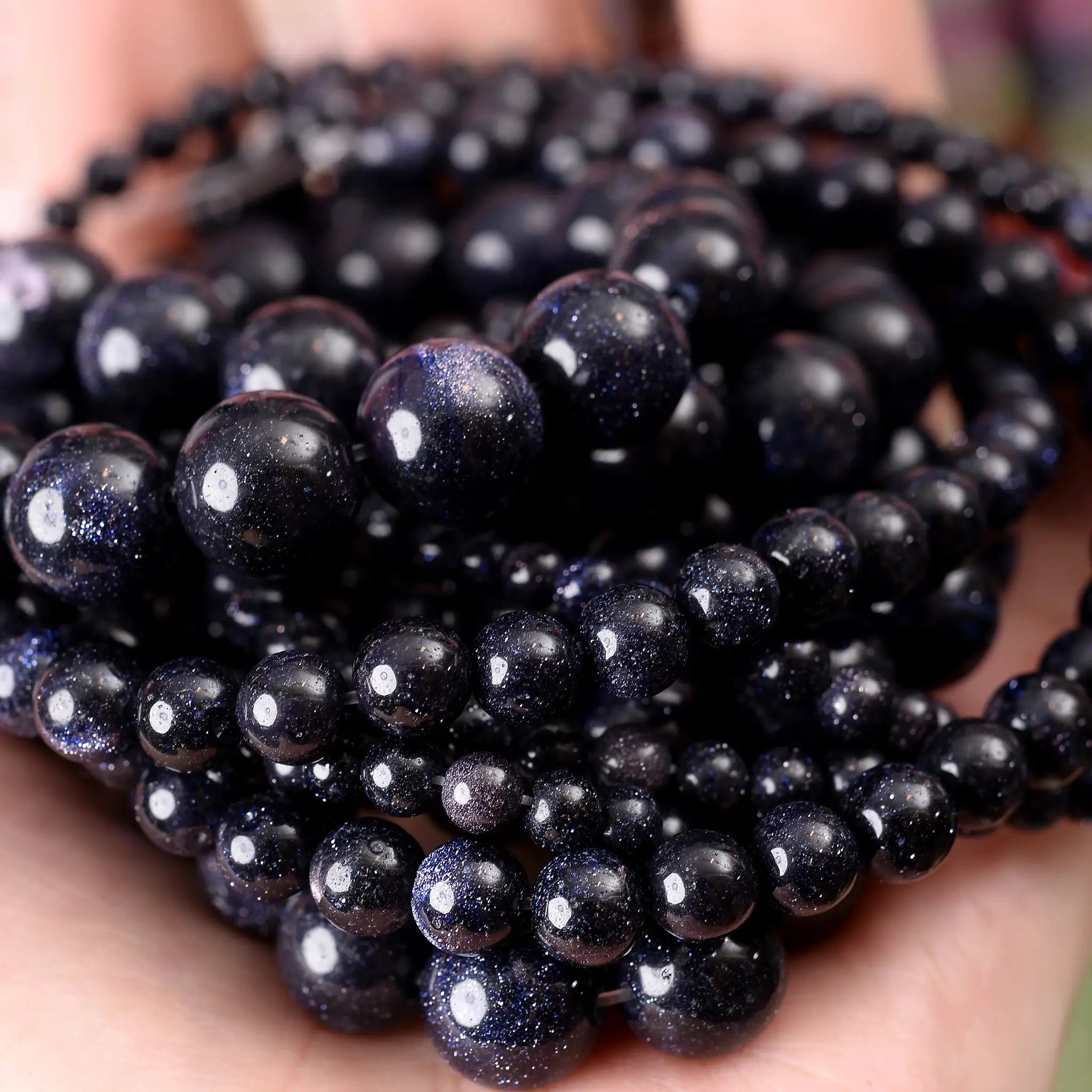Natural Stone Beads Lava Jaspers Tiger Eye Quartz Agates Round Loose Beads 4 To 12mm For Jewelry Making DIY Bracelets