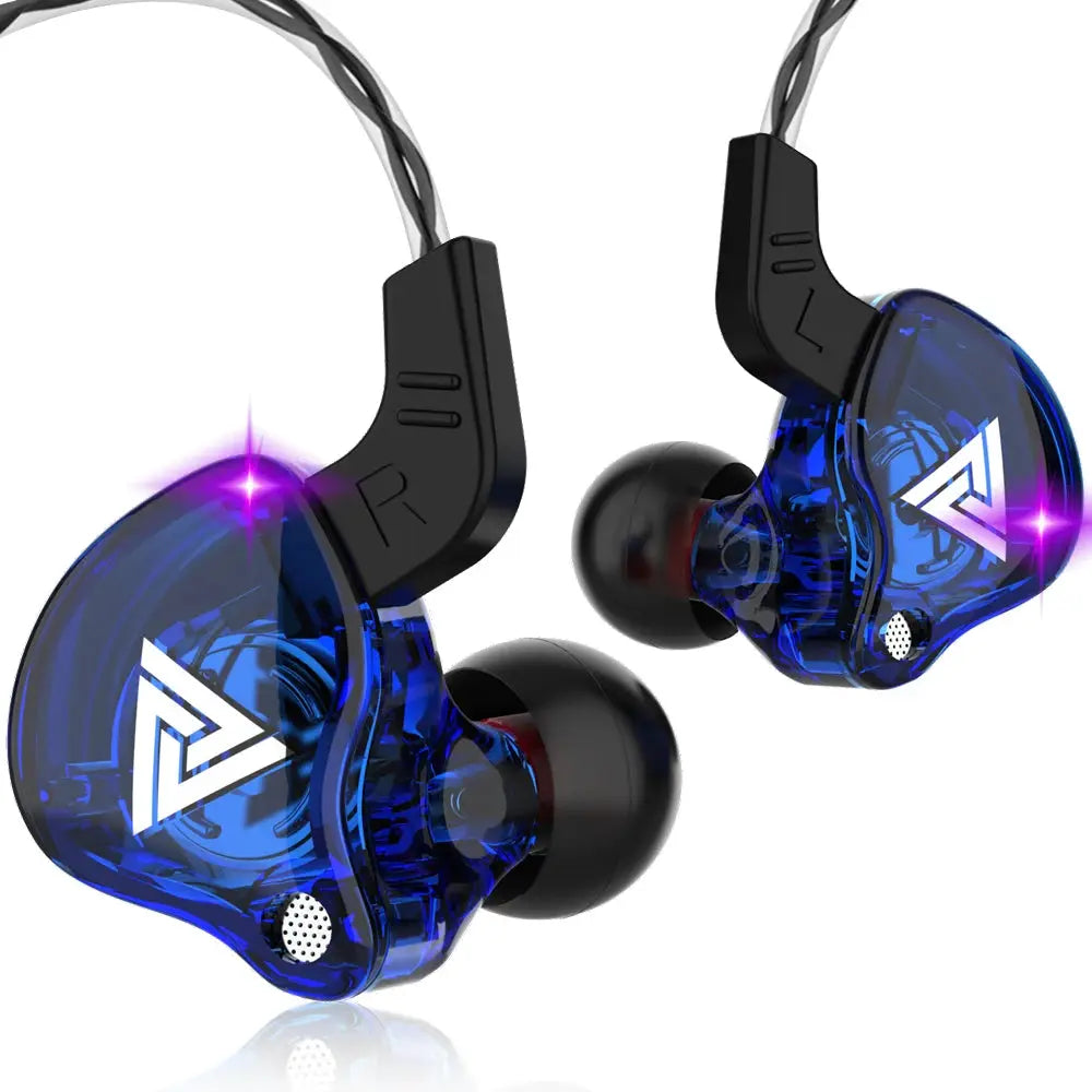 Original QKZ AK6 In Ear Earphones With Six Dynamic Drivers HiFi Stereo Audio And Deep Subwoofer Bass