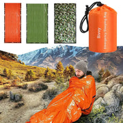 Emergency Sleeping Bag Ultra Waterproof Mylar Thermal Blanket Lightweight Survival Gear For Camping And Hiking