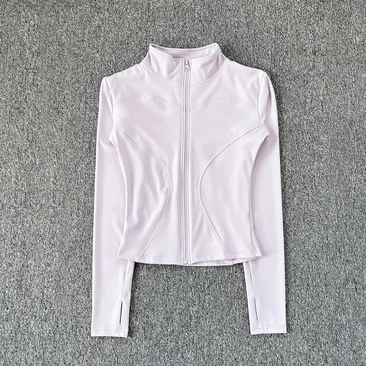VitalWear Women Sport Jacket Long Sleeve Breathable Stretch Knit Fabric For Workouts Gym Yoga Training