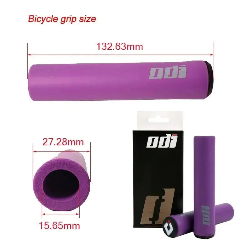2 Pack ODI Silicone MTB Grips Soft Shock Absorbing Handlebar Covers For Mountain Bike BMX