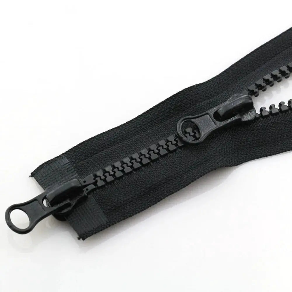 90cm Size 5 Resin Zipper Double Slider Two Way Open End For Jackets Durable High Quality Long Zips