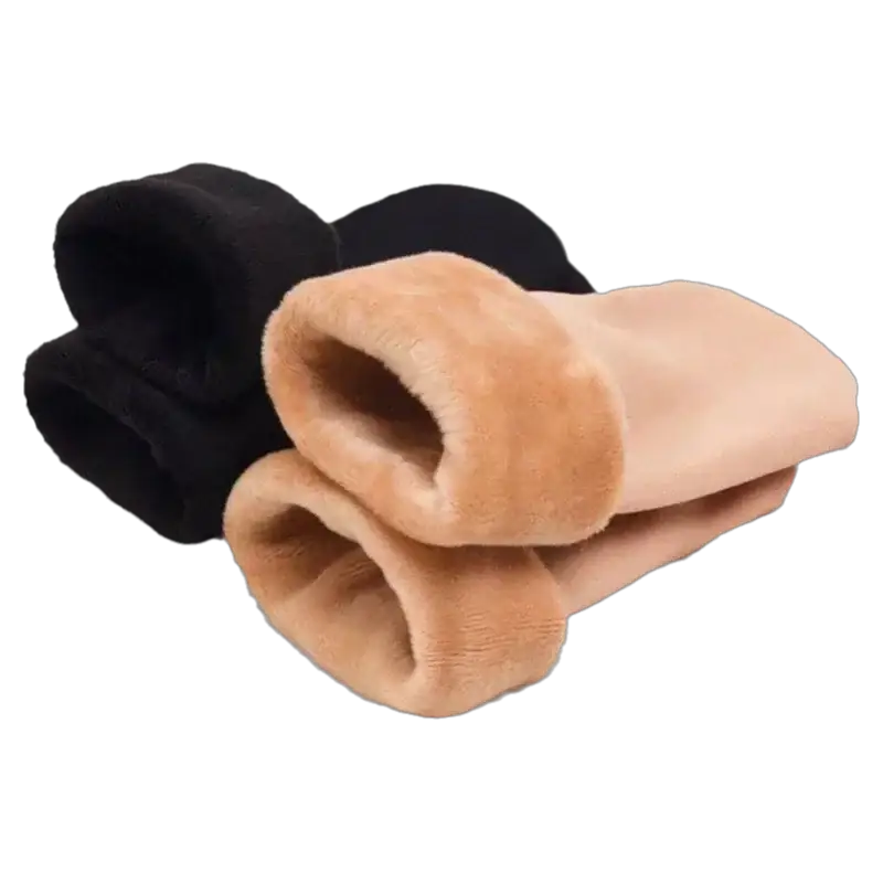 CozyNest Women Winter Thickened Short Socks Velvet Nylon Thermal Breathable Indoor Outdoor Cozy Warmth All Day Comfort
