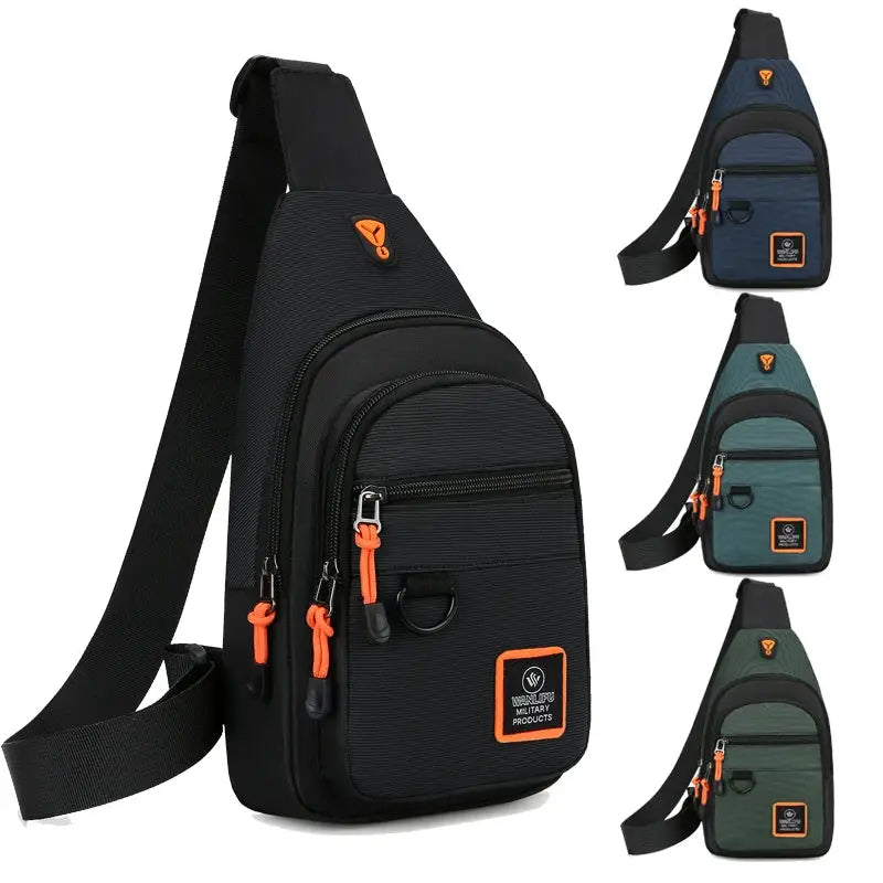 TrailMate Men's Outdoor Shoulder Bag Waterproof Crossbody for Hiking and Travel Gear