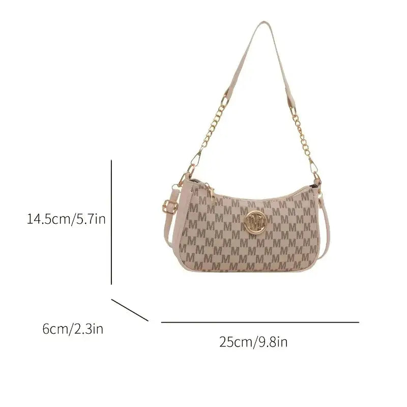 Vintage Vogue Crossbody Handbag For Women With Adjustable Strap For All Day Comfort In Durable PU Finish