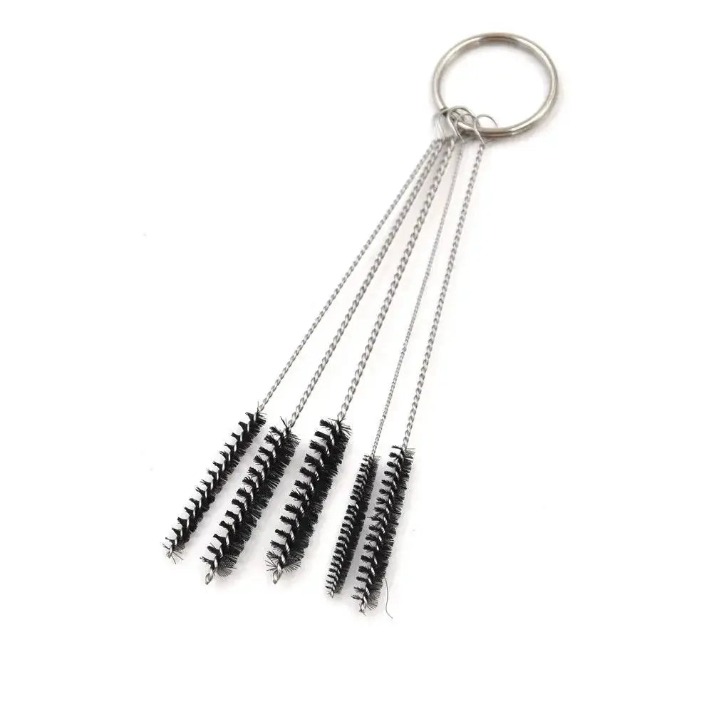 11 Piece Airbrush Cleaning Kit With Nozzle Cleaning Needles And Brushes For Spray Gun Repair