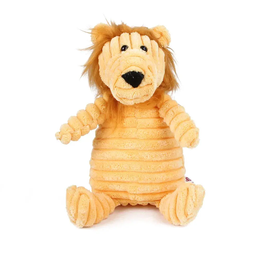 Corduroy Monkey And Pig Voice Plush Molar Toy For Dogs Vent Training Dental Care Teeth Cleaning Large Dog Toys