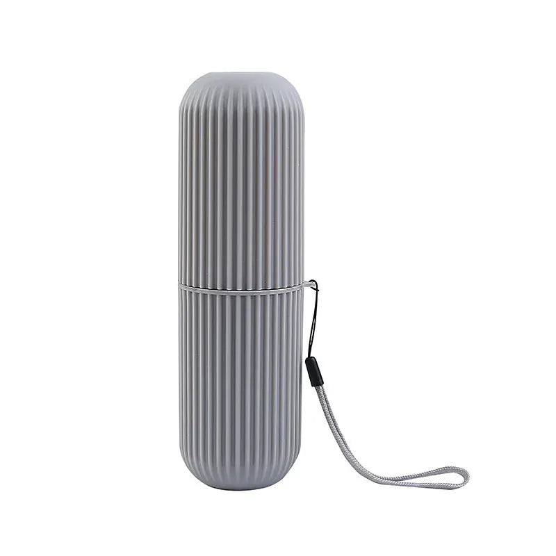 TrailGuard Portable Toothbrush And Toothpaste Case With Breathable Air Holes Keeps Bacteria Away For Travel