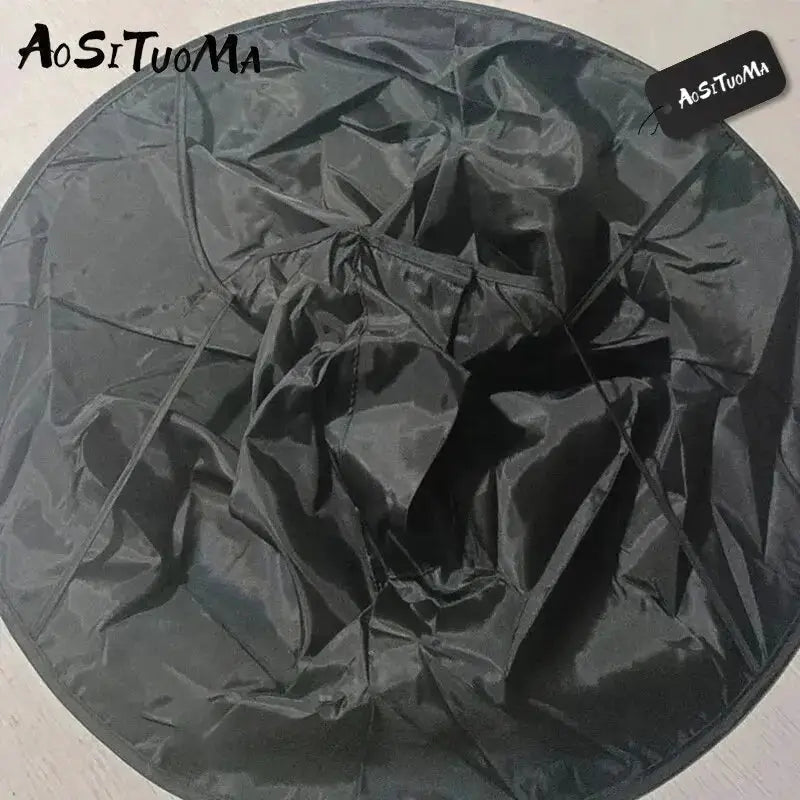 ProGroom Breathable Haircut Umbrella Cape With Three Dimensional Design For Mess Free Home Salon