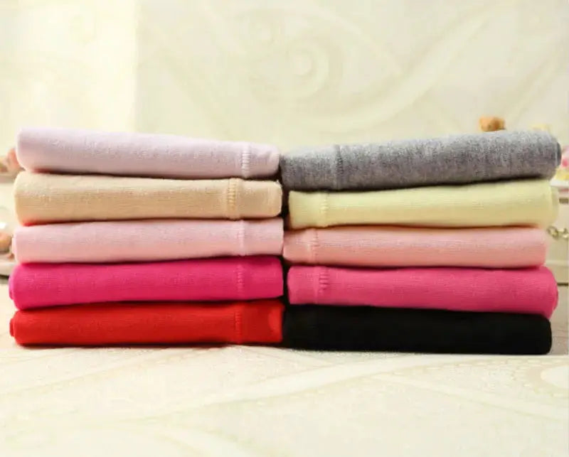 High waist cotton panties set with assorted colors, 8-pack.