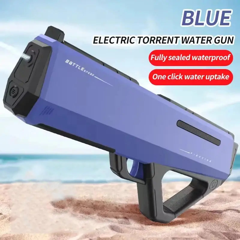 Automatic Firing High Pressure Electric Water Gun For Kids Summer Outdoor Pool Fight Games Water Toy Gift
