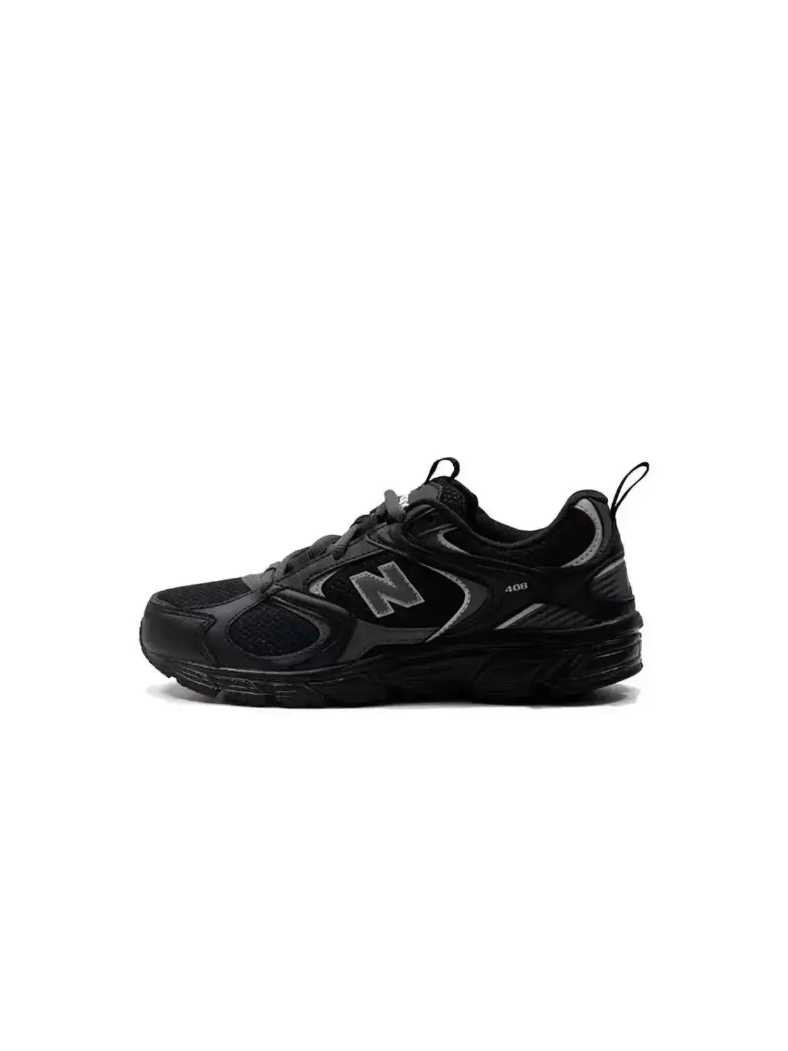 New Classic 408 unisex black low-top running shoes by Simples Market with NB logo