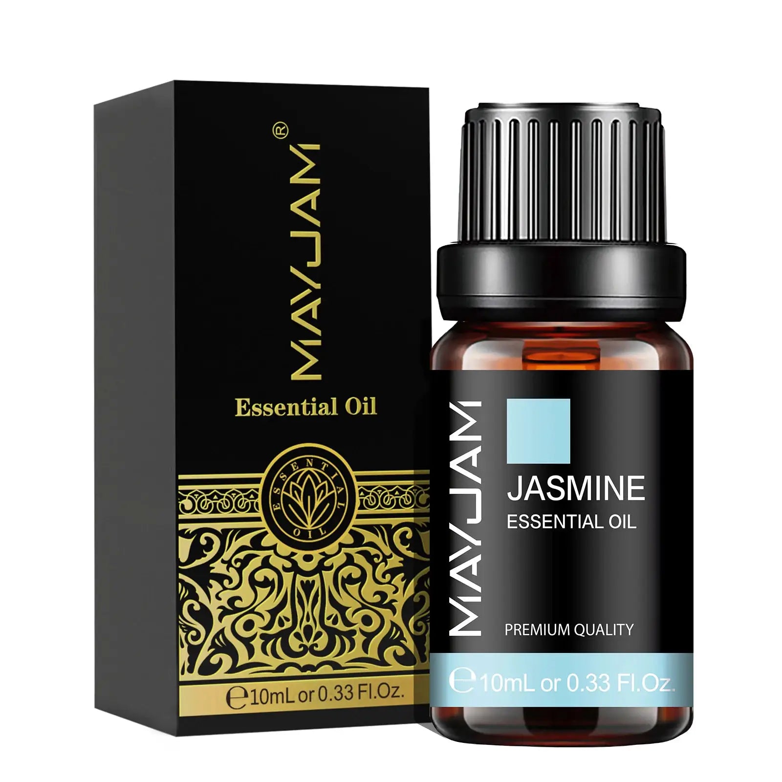 MAYJAM 10ML Essential Oil Set Lavender Jasmine Eucalyptus Vanilla Sandalwood Bergamot Citronella Cinnamon Fragrance Oil